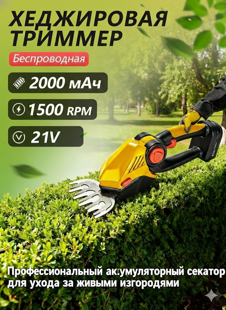 unnamed 充电式修枝割草两用机 - 图片 1