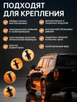 通用卡扣50只套装 (Набор автомобильных клипс и пистонов) - 图片 7