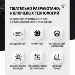 防爆手提充电投光灯 - 图片 2