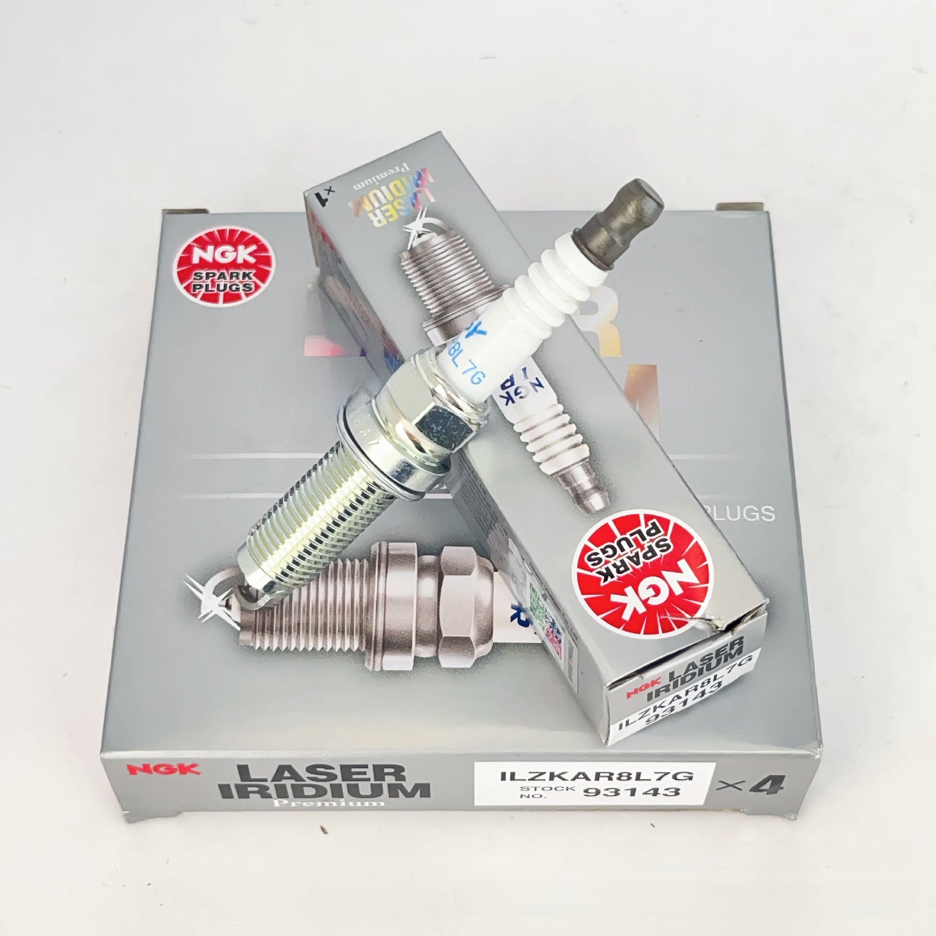 af5005a3-cf55-4b80-924d-95f23cc47da6 ILZKAR8L7G 【93143 】NGK铱铂金火花塞/12290-59B-101 / 12290-59B-103 (Honda) - 图片 1