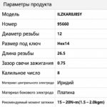 ILZKAR8J8SY 【95660】NGK /12290-64A-A01 (Honda) - 图片 2